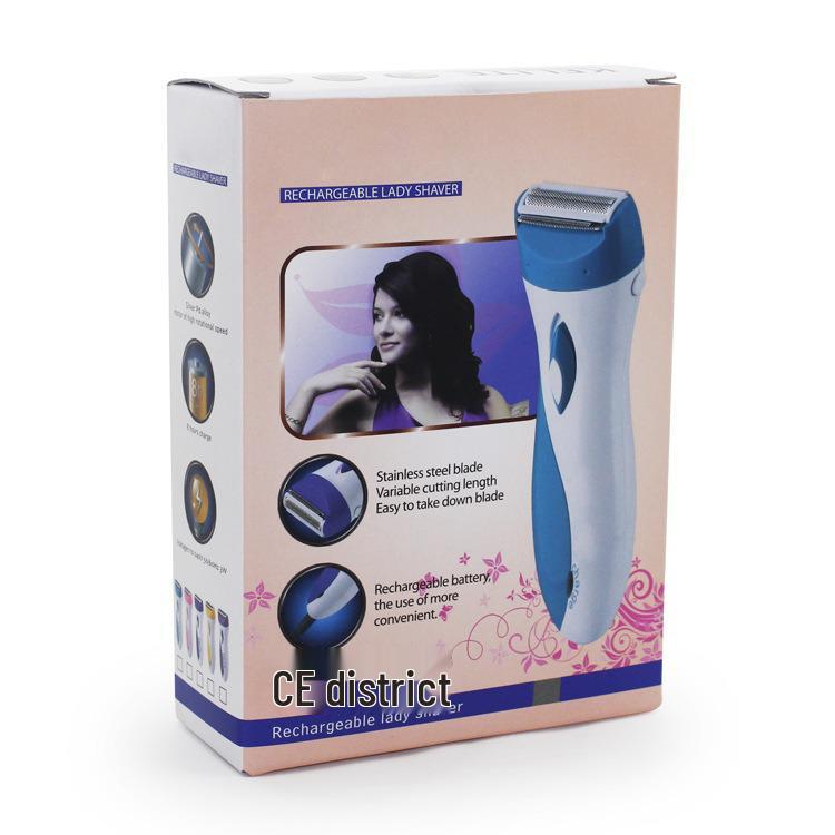 Rechargeable Women's Electric Epilator & Shaver for Underarm and Leg Hair Removal