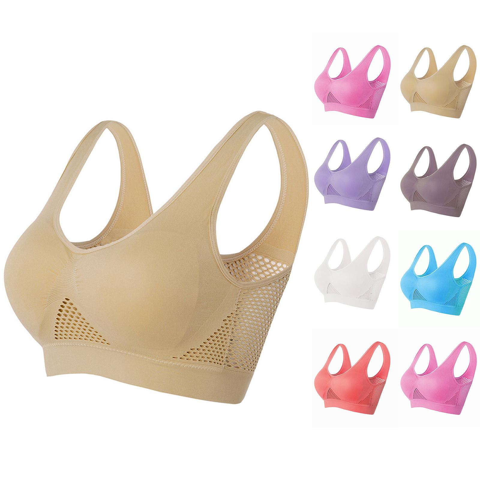

Женщины Бесшовный спортивный бюстгальтер Wirefree Yoga Bra со съемными прокладками