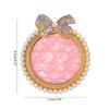 Resin Nail Art Palette,Nail Art Painting Mixed Color Palette Bows Nail Gel Color Makeup Display Board Nail Art Tool