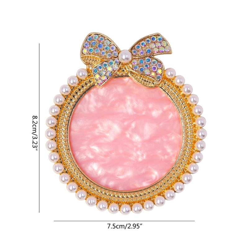 Resin Nail Art Palette,Nail Art Painting Mixed Color Palette Bows Nail Gel Color Makeup Display Board Nail Art Tool