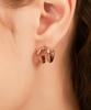 Ellejewelry 14K Gf Two-Way Line One-Touch Earrings Elgpee580