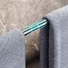 Stainless Steel Kitchen Bathroom Towel Rod Suction Cup Wall Mounted Storage She New Bath Holder