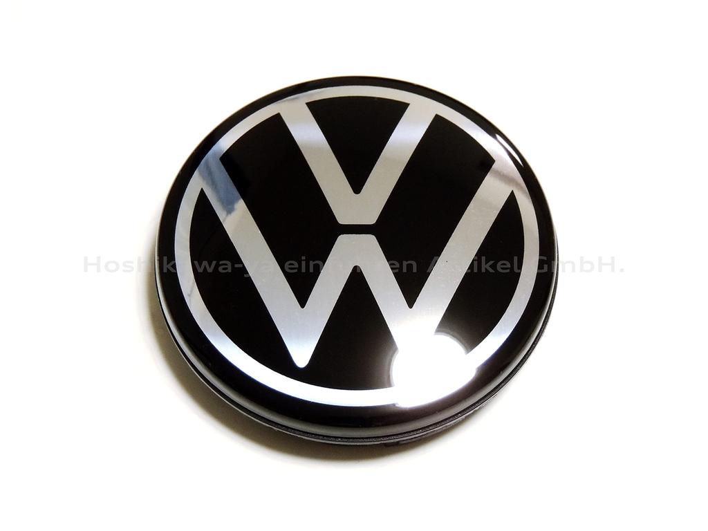 Volkswagen Genuine Wheel Center Caps 56 mm 4-Piece Set (Part No. 1S0 601 171 FOD)