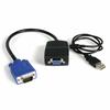 Startech-VGA Switch with 2 Ports Startech ST122LE Black
