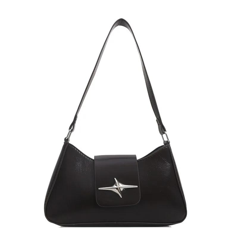 Girls' Baguette Shoulder Bag Versatile Premium Support Luxury Brand Warm Armpit for  New Texture