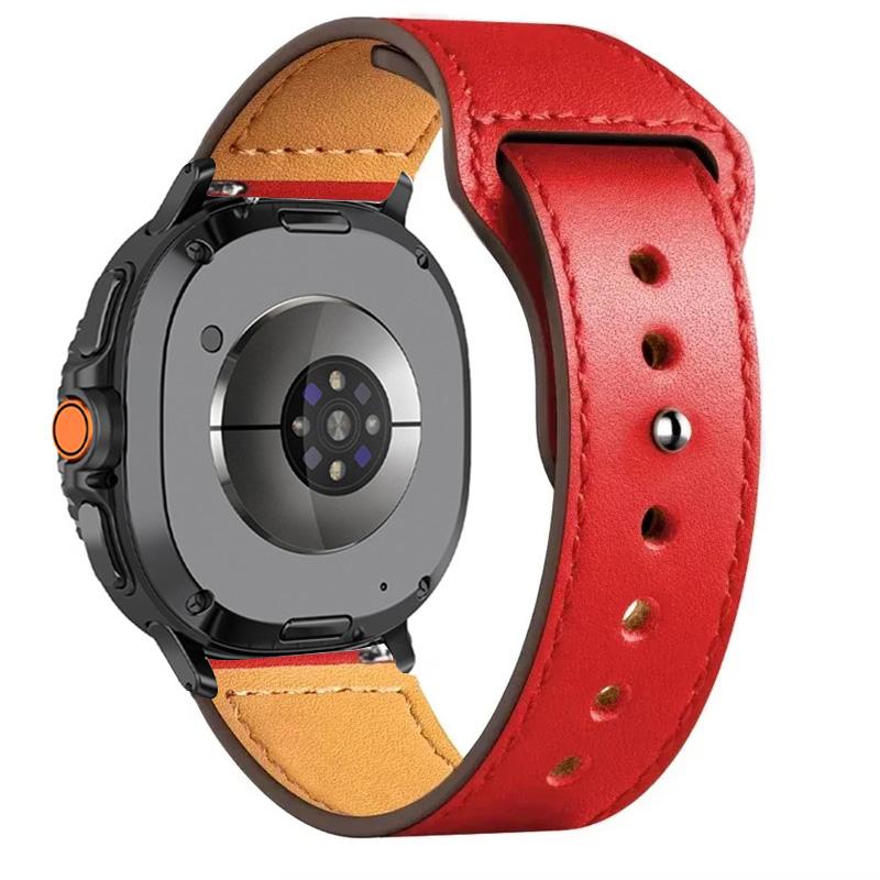 Pro Samsung Galaxy Watch 8 classic Řemínek 46mm 44mm 40mm Ultra 47mm Náhradní pásek Kožený náramek correa Galaxy Watch 8 Řemínek