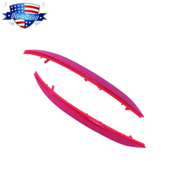 Rear LH&RH Bumper Reflector Trim Fit for 14-16 Kia Forte Sedan 92405/6- A7000