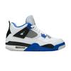Kids' Sneakers Jordan 4 Retro Motorsports (2017) (GS) White/Game Royal-Black