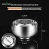 HUIHUADU 316 Stainless Steel Double-Layer Insulated Bowl
