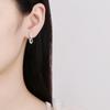 Korean Fashion 8-Figure Diamond Ear Cuffs: Elegant Japanese-Korean Style for Women & Girls
