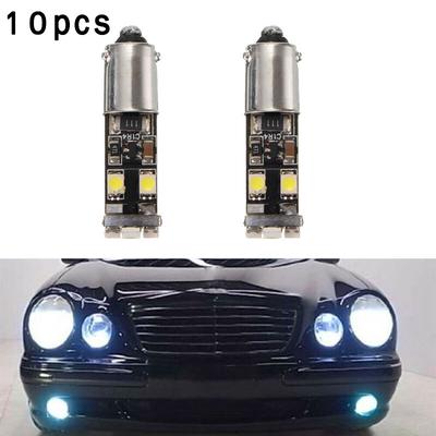10xCar Fehlerfreie LED-Standlichtbirne für Mercedes-Benz W210 E55 AMG BA9S h6w