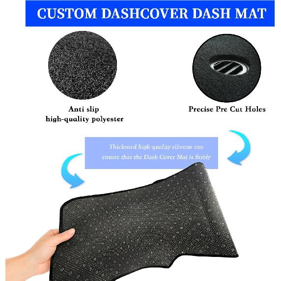 Dash Cover  Fit for Dodge RAM 1500 2500 3500      2024 2025 Dashboard Cover Dashcover Dash Mat Protector Carpet Pad