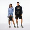 New MLB Artificial Leather Shoulder Bag, Crossbody Bag, Handbag Clutch, Student Backpack Unisex Black 3ACRS054N-50BKS