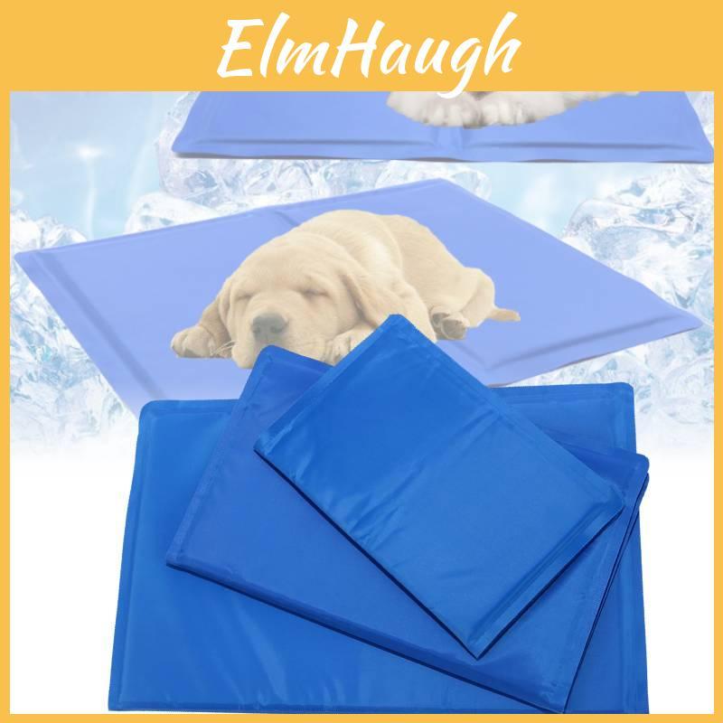 Gel-Kühlmatte für Haustiere Perfekt für Hunde Verschiedene Größen Blaue Transparente und Bunte Optionen