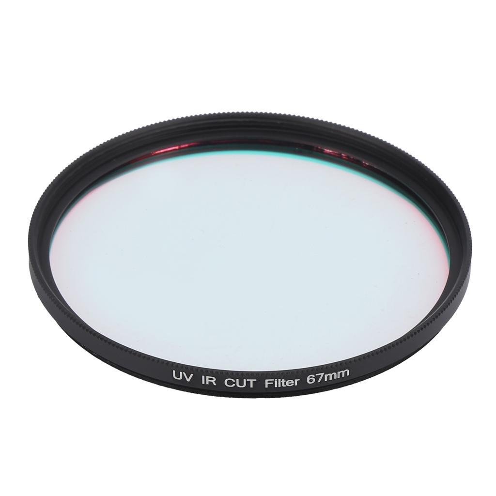 FOTGA Camera Optical Glass UVIR Cut Filter Infrared Pass Lens Filter for DSLR Camera(67mm )