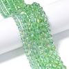 6/8/10mm Sizes Faceted Glass Beads Pink Blue Crystal Earth Beads  for Jewelry Making