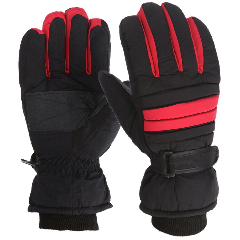 Adult Outdoor Ski Gloves Cycling Gloves Winter Mountaineering Warm Gloves Waterproof