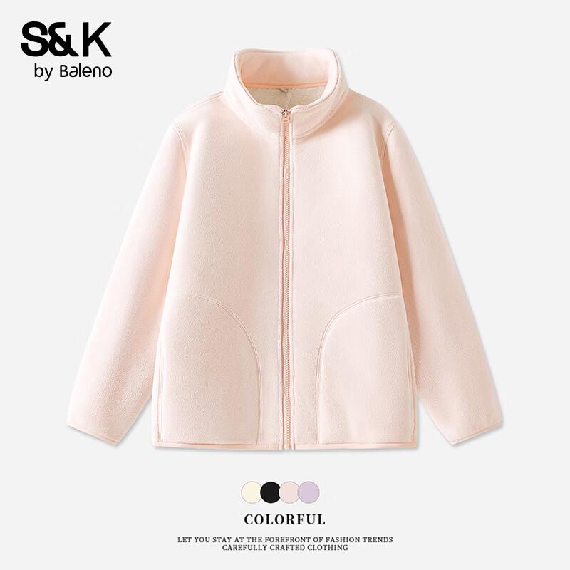 

Baleno S&K Women s Fleece Lined Stand Collar Jacket M