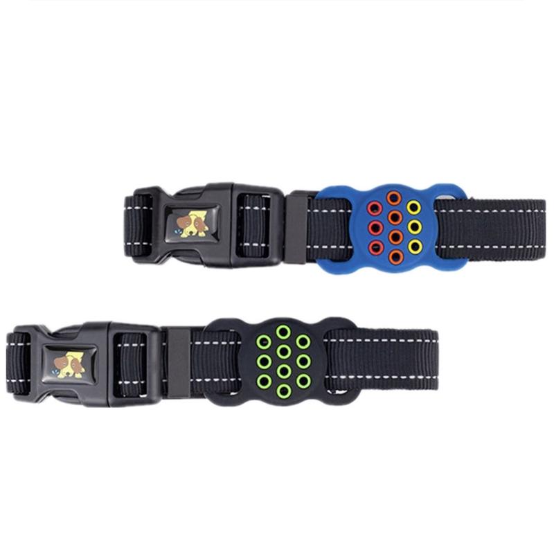 Reflective Cats Dog Collar for Tracking Device Durable Soft Wear for Training Wear Detachable Belt