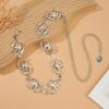 Silver Stars Waist Belts Punk Style Dress Waist Chain Fashion Metal Chain Belt