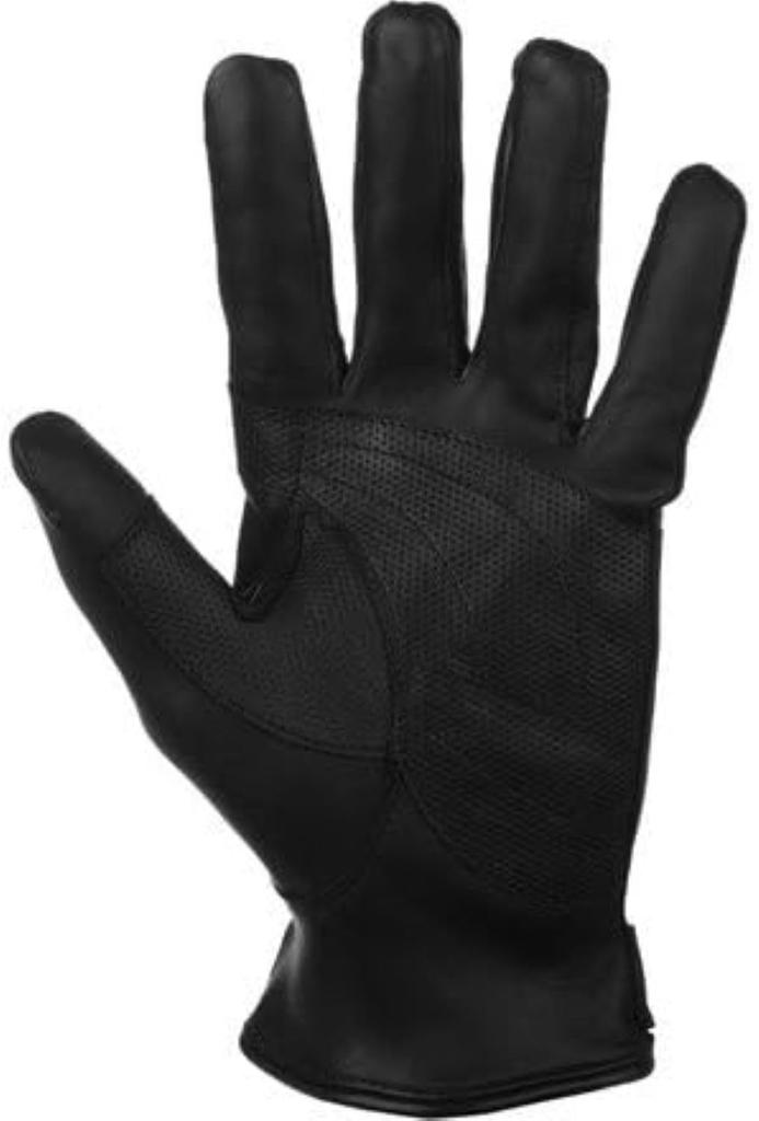 De Marchi Cycling Leather Size 4908GTD24021 Gloves, Autumn/Winter Gloves, Black, M,