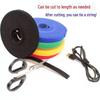 In-Stock Adjustable Hook & Loop Cable Tie Back-to-Back Fastener for Cable Management