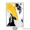 Abstract Art Colors Black Yellow Blue White Orange Home Decor Canvas Painting Wall Art Poster Prints Pictures Living Room Murals