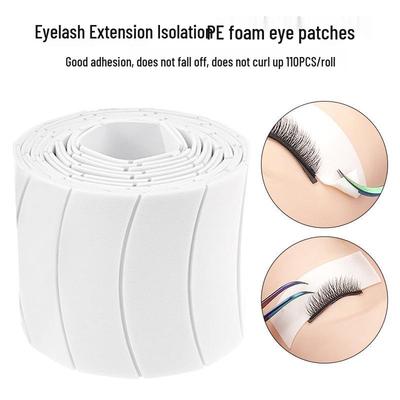 PE Foam Eyelash Extension Patches - 110PCS/Roll Isolation Sticker Pads