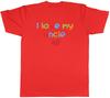I Love My Uncle Unisexs Unisex TShirt Tee