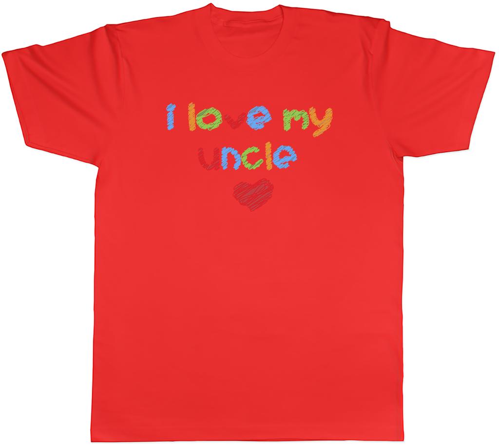 I Love My Uncle Unisexs Unisex TShirt Tee