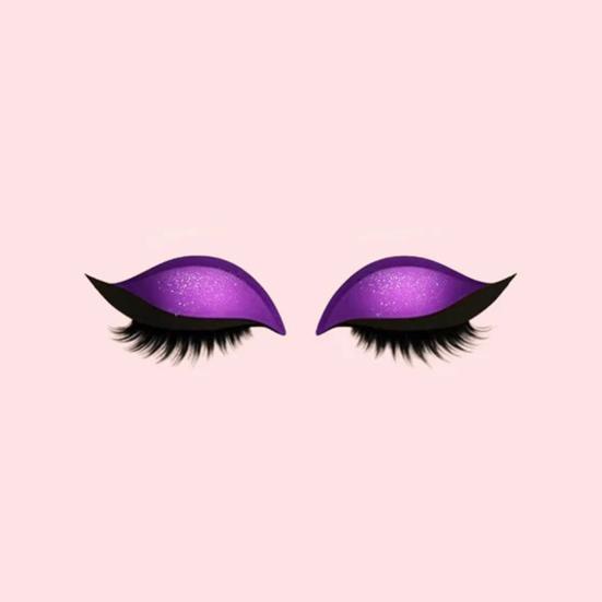 1/2/3/4/5 Pairs Lazy Eye Shadow Eyelash Patch 2-in-1 Eyeshadow Eyelashes Makeup Stickers