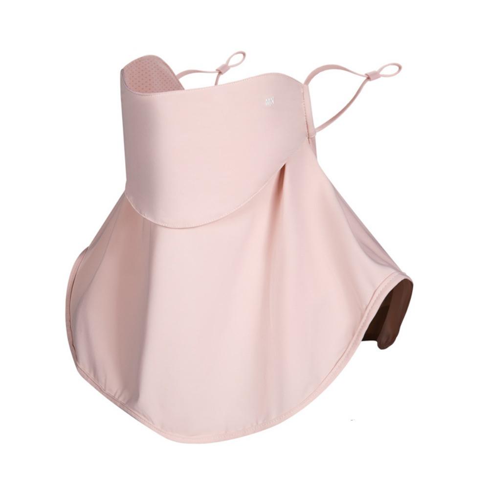 New Solid Color Ice Silk Mask Summer Face Scarves UV Protection Neck Wrap Cover Face Shield Sun Proof Bib Personalized Windproof