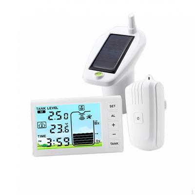 Water Tank Liquid Level Meter Waterproof, Time Display, Low