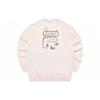 Fila Fusion FOB Series Round Neck Pullover Loose Sweatshirt Unisex Sweatshirt Milk-Beige T11U333206FBG