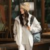 Li Ning Outdoor CF Shell Three-In-One Warm Windproof Water-Resistant Sports Jacket Women Jacket AWBV090-1