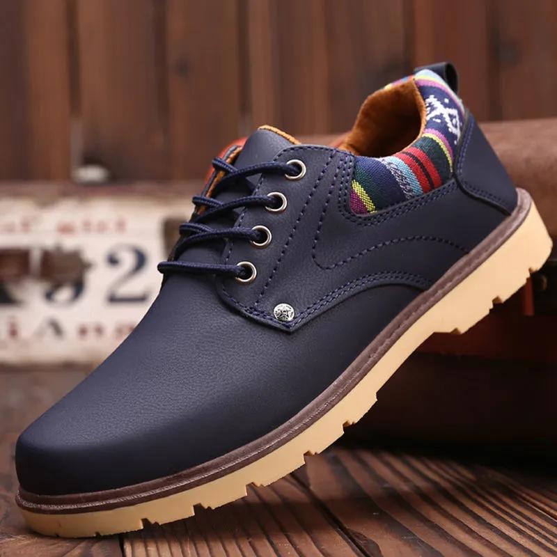 Breathable And Non Slip Leather Men Shoes main image 0