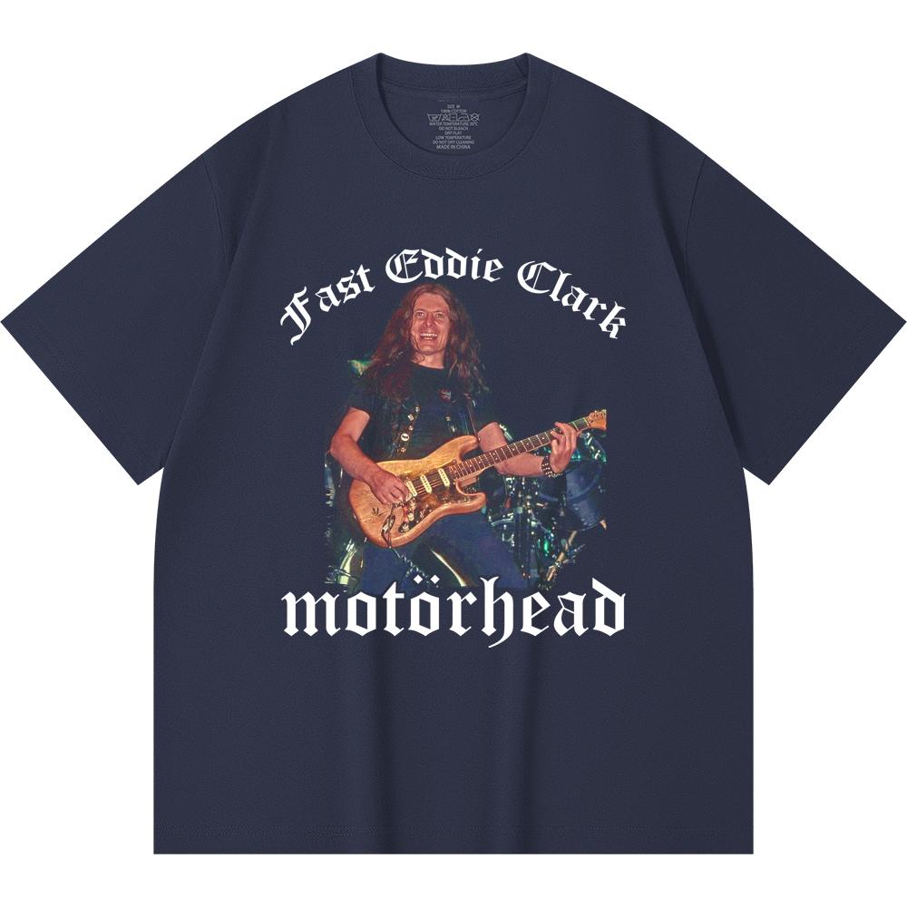 230 Gsm 100% Cotton Heavy Metal T-Shirt Rock Band Popular Music Print Unisex Heavy Cotton T Shirt