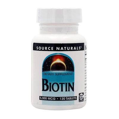 Biotin 5 mg, 120 tablet