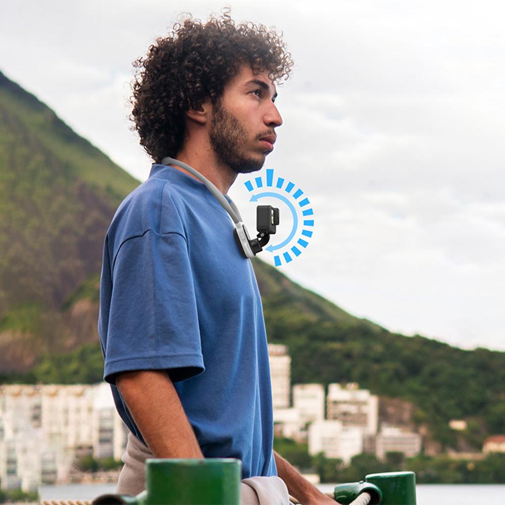 Nackenhalterung Freihändige Halskettenhalterung Kamera Brusthalterung Video-Vlog-Halskettenband für DJI OSMO Pocket 3 Action-Kamera