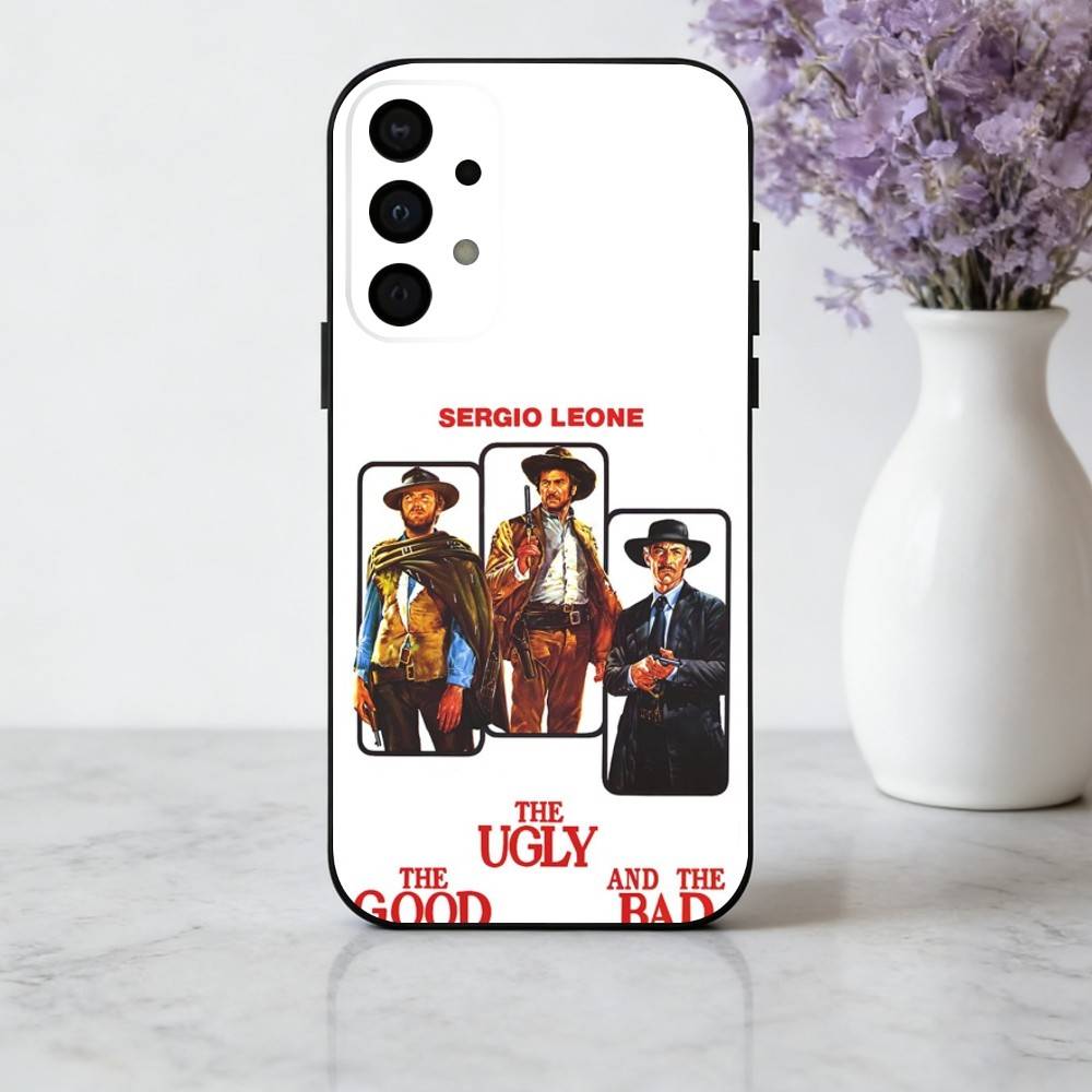 MOVIE T-The G-Good the Bad and U-Ugly Phone Case For Samsung Galaxy A73,A72,A71,A70,A53,A52,A51,Soft Silicone Black Cover