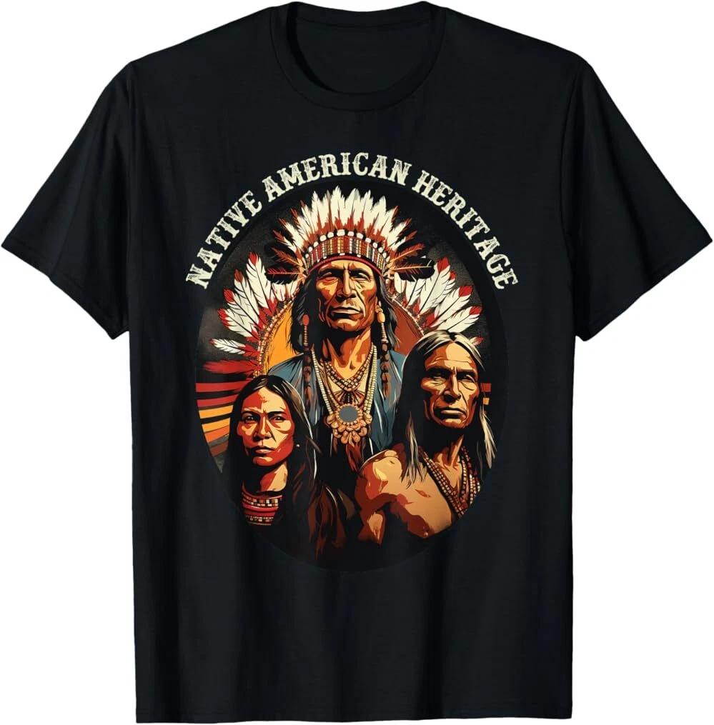 Native American Heritage Indigenous Pride T-Shirt, Unisex Tee M