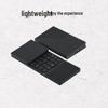 Tri-Fold Bluetooth Keyboard with Touchscreen for iPad & Laptop Business Use - Portable & Rechargeable.