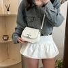 Summer Simple New Candy Color Light Luxury Retro Classic Commuting Texture One-shoulder Small Square Armpit Bag Women's Bag