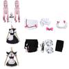 Japanese Anime Nekopara Chocola Vanilla Cosplay Costume Perfect Stitches Breathable Design