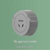 Track Socket Power Rail: Grey/White/Black Aluminum Power Strip with Anti-Shock for Kitchen/Wine Cabinet