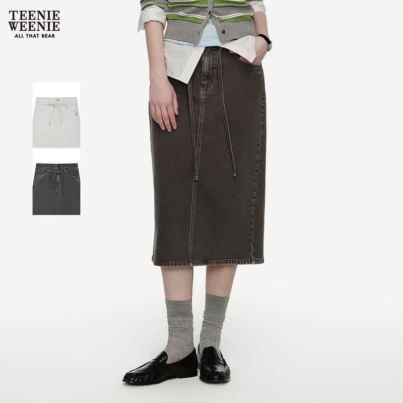 Teenie Weenie Little Bear Letter A-Line Long Skirt XS