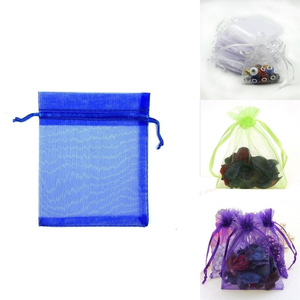 Beautiful And Practical Set Of 10 Organza Bags For All Your Gift Packaging Needs