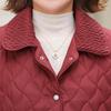 Mom's 2025 New Style Autumn/Winter Cotton Jacket for Middle-Aged & Elderly Women - Stylish, Lightweight, Fashionable Padded Outerwear