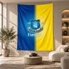 Decorative Tapestry,Everton Football Printed Wall Art, Lightweight Wall Hanging For Bedroom Background