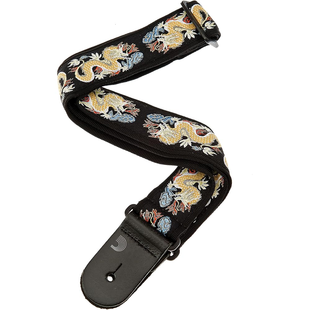 D Addario Woven Strap 50F08 Dragon Guitar Strap [Domestic Genuine Product]